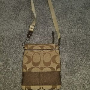 Authentic coach crossbody